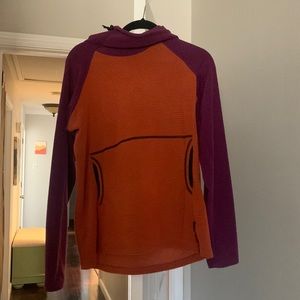 Purple and orange melanzana